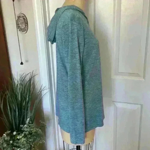 Nike Dri Fit Heathered Green, Size Large, excellent Condition, 100% Poly - Picture 5 of 8